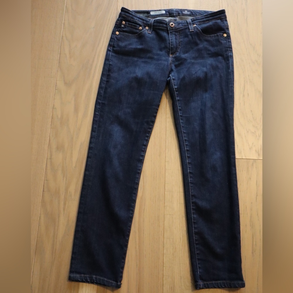 Ag Adriano Goldschmied Indigo Cigarette Jeans